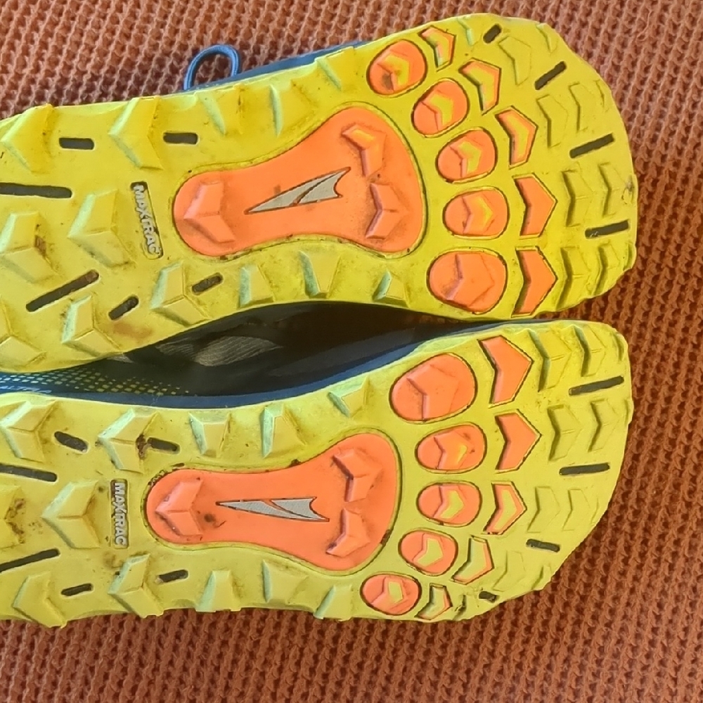 Altra Blue and Gray Athletic Shoes - Picture 5 of 6
